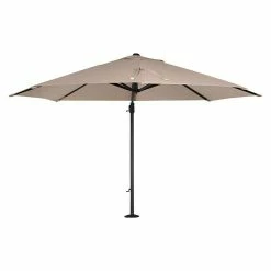 Alternative view of BAUHAUS Siena Garden Ampelschirm Alphawing N+ Taupe-meliert, Durchmesser: 350 Cm