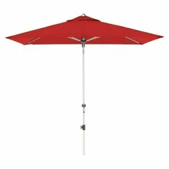 BAUHAUS Doppler Expert Kurbelschirm Auto Tilt Bordeaux, 140 X 220 Cm