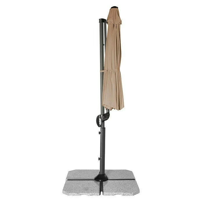 BAUHAUS Derby Ravenna Pendelschirm Smart Greige, Durchmesser: 293 Cm 6 BAUHAUS Derby Ravenna Pendelschirm Smart Greige, Durchmesser: 293 Cm – Bild 6