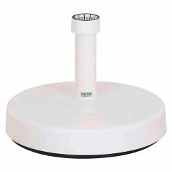 BAUHAUS Siena Garden Schirmständer Fill Foot Durchmesser: 46 Cm, Für Rohrdurchmesser: 21 Mm - 54 Mm, 25 Kg, Weiß