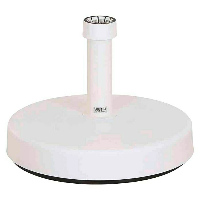 BAUHAUS Siena Garden Schirmständer Fill Foot Durchmesser: 46 Cm, Für Rohrdurchmesser: 21 Mm - 54 Mm, 25 Kg, Weiß 1 BAUHAUS Siena Garden Schirmständer Fill Foot Durchmesser: 46 Cm, Für Rohrdurchmesser: 21 Mm - 54 Mm, 25 Kg, Weiß