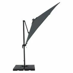 Alternative view of BAUHAUS Derby Ravenna LED-Sonnenschirm AX Anthrazit, L X B: 246 X 246 Cm