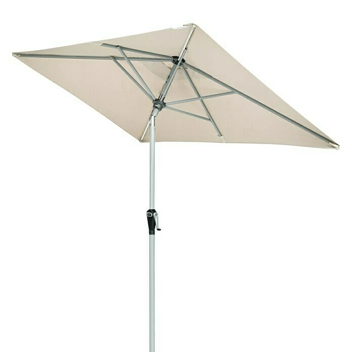BAUHAUS Doppler Active Sonnenschirm Auto Tilt Natur, 210 X 140 Cm 2 BAUHAUS Doppler Active Sonnenschirm Auto Tilt Natur, 210 X 140 Cm – Bild 2