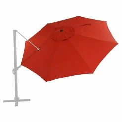 BAUHAUS Sunfun Melina Schirmbezug Orange, Durchmesser: 400 Cm, Passend Für: Sunfun Ampelschirmgestell Melina Ø 400 Cm