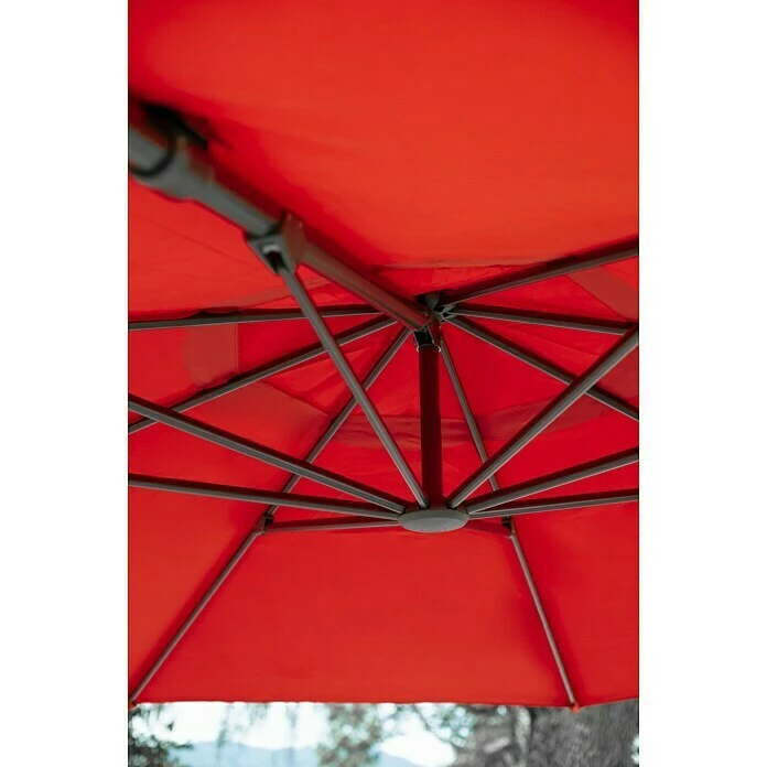 BAUHAUS Sunfun Melina Schirmbezug Orange, Durchmesser: 400 Cm, Passend Für: Sunfun Ampelschirmgestell Melina Ø 400 Cm 5 BAUHAUS Sunfun Melina Schirmbezug Orange, Durchmesser: 400 Cm, Passend Für: Sunfun Ampelschirmgestell Melina Ø 400 Cm – Bild 5