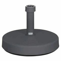 BAUHAUS Siena Garden Schirmständer Fill Foot Durchmesser: 46 Cm, Für Rohrdurchmesser: 21 Mm - 54 Mm, 25 Kg, Anthrazit