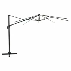 BAUHAUS Sunfun Melina Ampelschirmgestell Durchmesser: 400 Cm, Aluminium, Rund