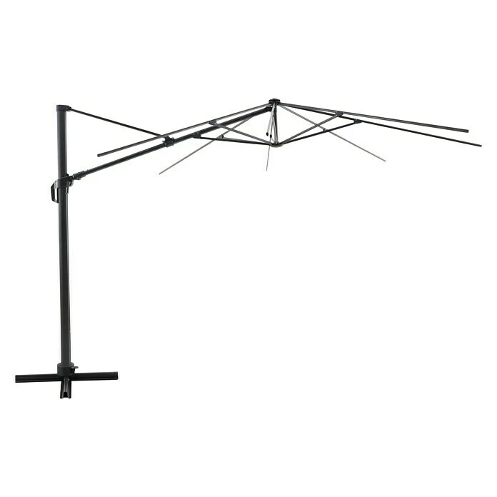 BAUHAUS Sunfun Melina Ampelschirmgestell Durchmesser: 400 Cm, Aluminium, Rund 1 BAUHAUS Sunfun Melina Ampelschirmgestell Durchmesser: 400 Cm, Aluminium, Rund