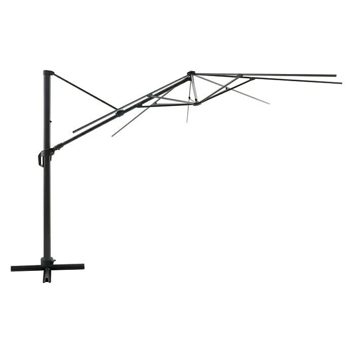 BAUHAUS Sunfun Melina Ampelschirmgestell Durchmesser: 400 Cm, Aluminium, Rund 2 BAUHAUS Sunfun Melina Ampelschirmgestell Durchmesser: 400 Cm, Aluminium, Rund – Bild 2
