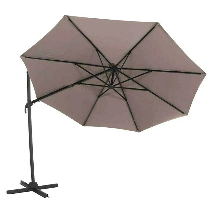 BAUHAUS Siena Garden Ampelschirm California N+ Taupe, Durchmesser: 350 Cm 5 BAUHAUS Siena Garden Ampelschirm California N+ Taupe, Durchmesser: 350 Cm – Bild 5