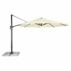 BAUHAUS Derby Ravenna Pendelschirm Natur, Durchmesser: 392 Cm