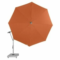 BAUHAUS Doppler Expert Pendelschirm Terracotta, 350 Cm -Bauhaus Shop 12 766