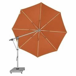 BAUHAUS Doppler Expert Pendelschirm Terracotta, 350 Cm -Bauhaus Shop 12 769