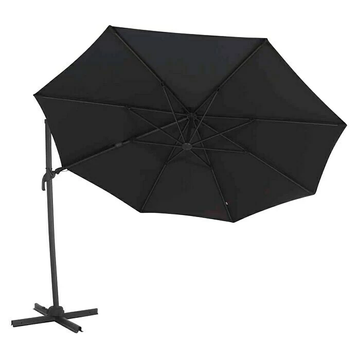 BAUHAUS Siena Garden Ampelschirm California N+ Anthrazit, Durchmesser: 350 Cm 5 BAUHAUS Siena Garden Ampelschirm California N+ Anthrazit, Durchmesser: 350 Cm – Bild 5