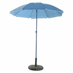 BAUHAUS Sunfun Strandschirm Durchmesser: 180 Cm, Blau