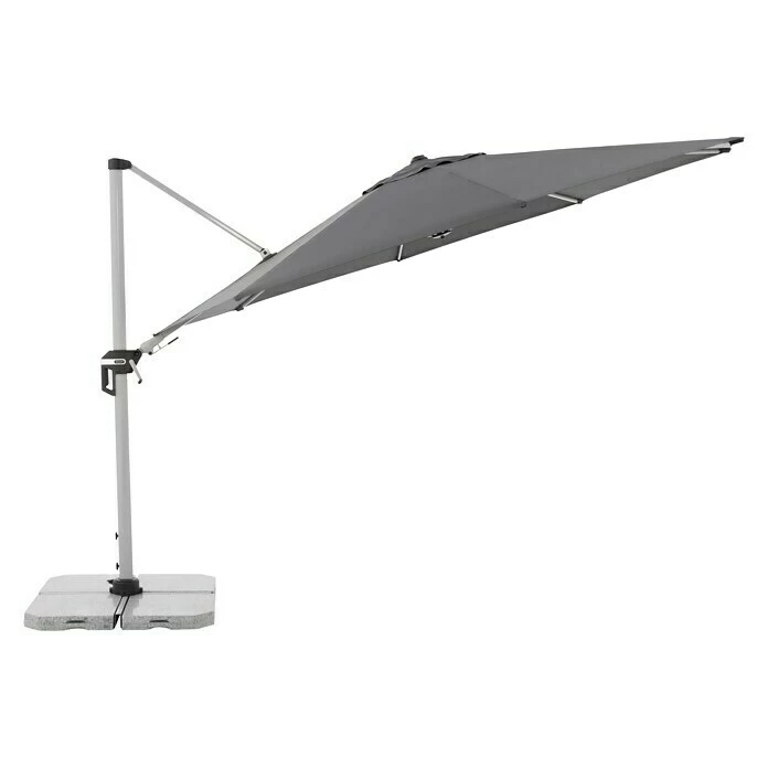 BAUHAUS Doppler Active Pendelschirm Anthrazit, 370 Cm 2 BAUHAUS Doppler Active Pendelschirm Anthrazit, 370 Cm – Bild 2
