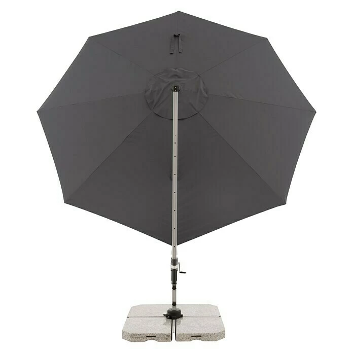BAUHAUS Doppler Active Pendelschirm Anthrazit, 370 Cm 3 BAUHAUS Doppler Active Pendelschirm Anthrazit, 370 Cm – Bild 3
