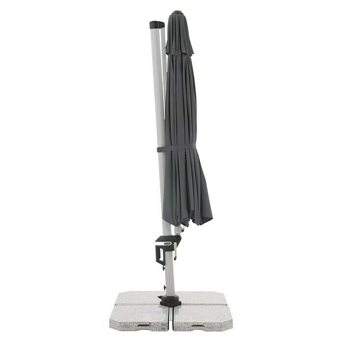 BAUHAUS Doppler Active Pendelschirm Anthrazit, 370 Cm 5 BAUHAUS Doppler Active Pendelschirm Anthrazit, 370 Cm – Bild 5