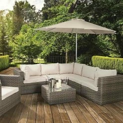 BAUHAUS Siena Garden Sonnenschirm Push Pro Durchmesser: 300 Cm, Taupe 8 BAUHAUS Siena Garden Sonnenschirm Push Pro Durchmesser: 300 Cm, Taupe -Bauhaus Shop 12 818