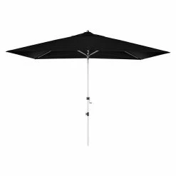 BAUHAUS Doppler Expert Sonnenschirm Auto Tilt Schwarz, 300 X 200 Cm