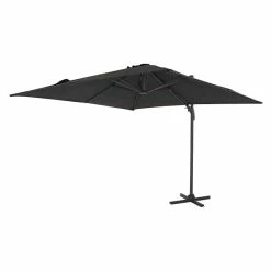 BAUHAUS Siena Garden Ampelschirm California N+ Anthrazit, L X B: 250 X 250 Cm