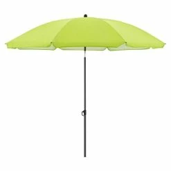BAUHAUS Derby Strandschirm Como Apfelgrün, Durchmesser: 165 Cm