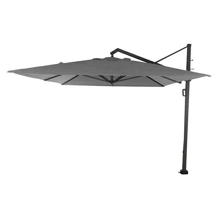 BAUHAUS Siena Garden Ampelschirm Stratos Grau-meliert, L X B: 400 X 300 Cm 1 BAUHAUS Siena Garden Ampelschirm Stratos Grau-meliert, L X B: 400 X 300 Cm