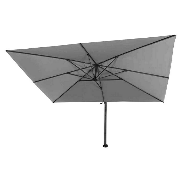 BAUHAUS Siena Garden Ampelschirm Stratos Grau-meliert, L X B: 400 X 300 Cm 3 BAUHAUS Siena Garden Ampelschirm Stratos Grau-meliert, L X B: 400 X 300 Cm – Bild 3