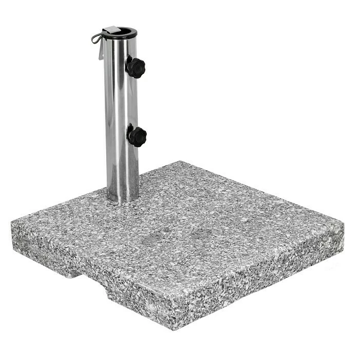 BAUHAUS Sunfun Granitschirmständer Vieste 25 Kg 1 BAUHAUS Sunfun Granitschirmständer Vieste 25 Kg