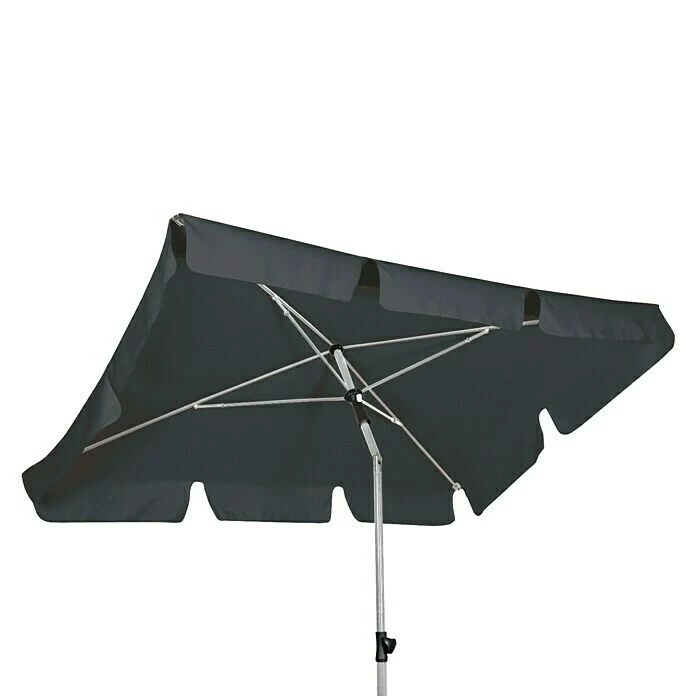 BAUHAUS Doppler Sonnenschirm Active Paragon Anthrazit, 180 X 120 Cm 2 BAUHAUS Doppler Sonnenschirm Active Paragon Anthrazit, 180 X 120 Cm – Bild 2