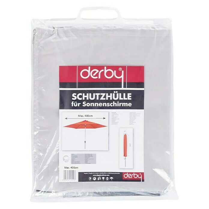 BAUHAUS Derby Schirm-Schutzhülle Basic Polyester, Passend Für: Schirme Bis Ø 400 Cm 1 BAUHAUS Derby Schirm-Schutzhülle Basic Polyester, Passend Für: Schirme Bis Ø 400 Cm