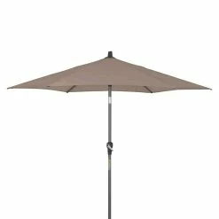 BAUHAUS Siena Garden Sonnenschirm Avio Taupe, Durchmesser: 250 Cm
