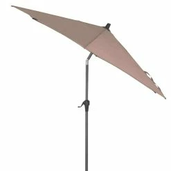 BAUHAUS Siena Garden Sonnenschirm Avio Taupe, Durchmesser: 250 Cm -Bauhaus Shop 12 936