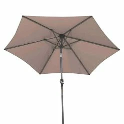 BAUHAUS Siena Garden Sonnenschirm Avio Taupe, Durchmesser: 250 Cm -Bauhaus Shop 12 937