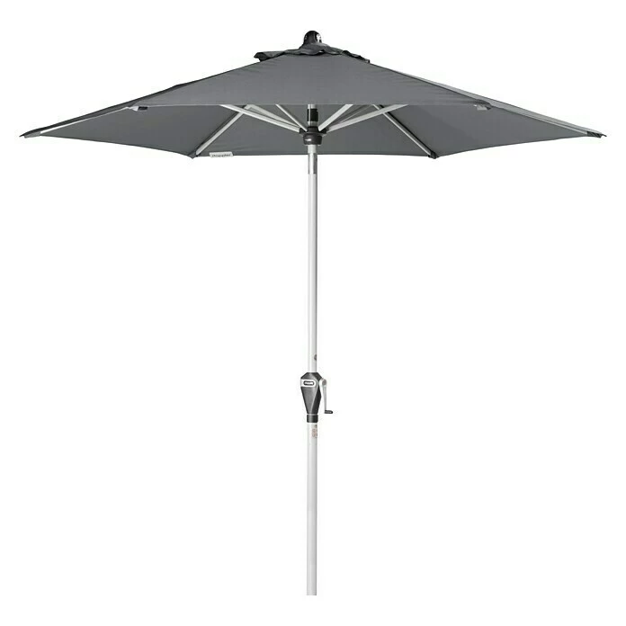 BAUHAUS Doppler Active Kurbelschirm Auto Tilt Anthrazit, Durchmesser: 210 Cm 1 BAUHAUS Doppler Active Kurbelschirm Auto Tilt Anthrazit, Durchmesser: 210 Cm