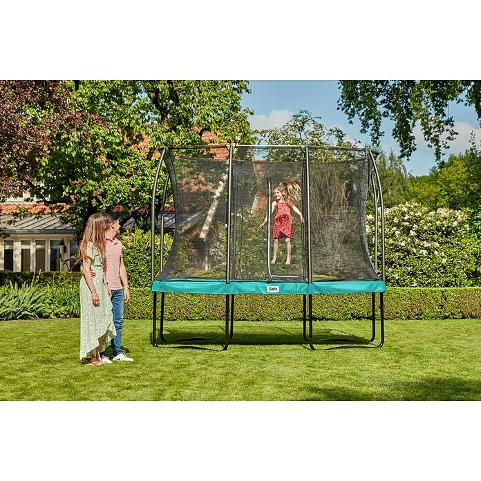 BAUHAUS Salta Trampolin Comfort Edition 366 X 244 Cm, Grün 2 BAUHAUS Salta Trampolin Comfort Edition 366 X 244 Cm, Grün – Bild 2