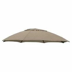 BAUHAUS Sun Garden Schirmbezug Taupe, Durchmesser: 375 Cm